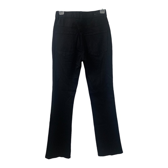Cabi High Rise Black Stretch Denim Jeans Straight Leg Women’s Size 0 - Picture 4 of 14
